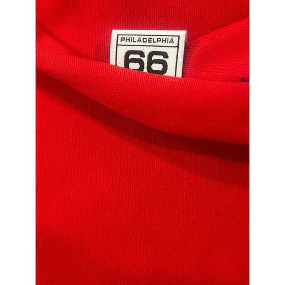 Nike Philadelphia 76ers 1966 Throwback NBA Warm Up Jacket Red Men's Size 3XL - Picture 6 of 8
